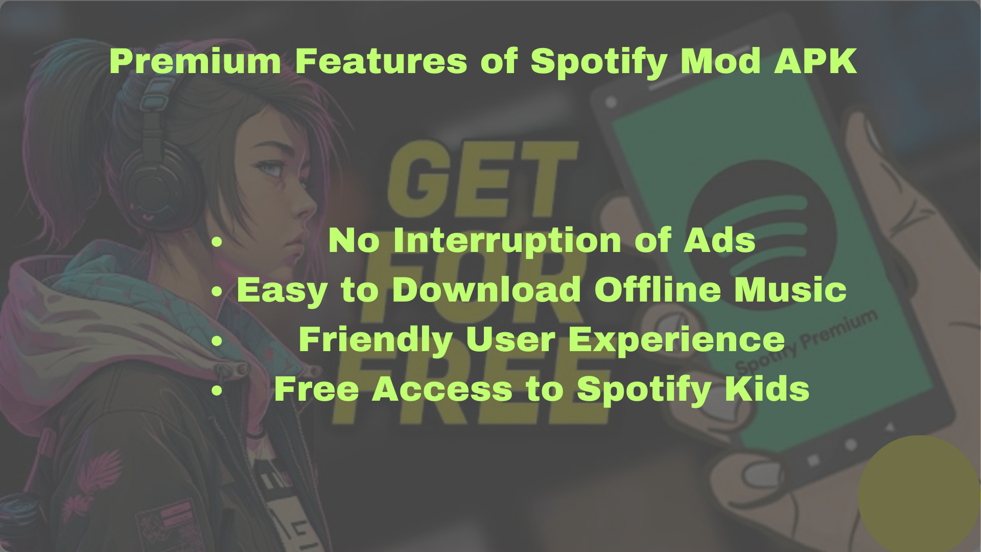 Download Spotify Mod Apk 8.9.24.633 Old Version
Premium Features
